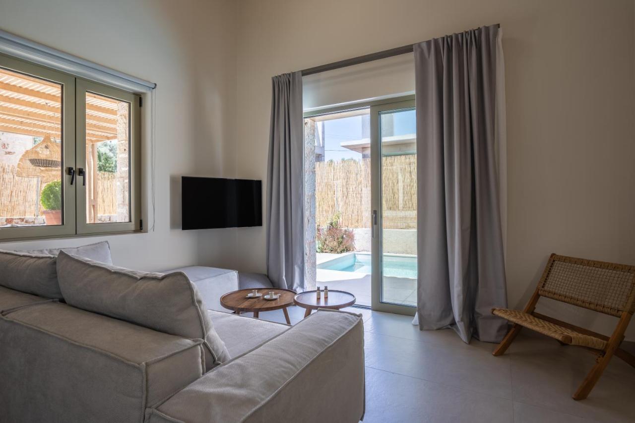 Papadria Villas - Modern Luxury Villas Near Kathisma Beach Tsoukaládhes Zewnętrze zdjęcie