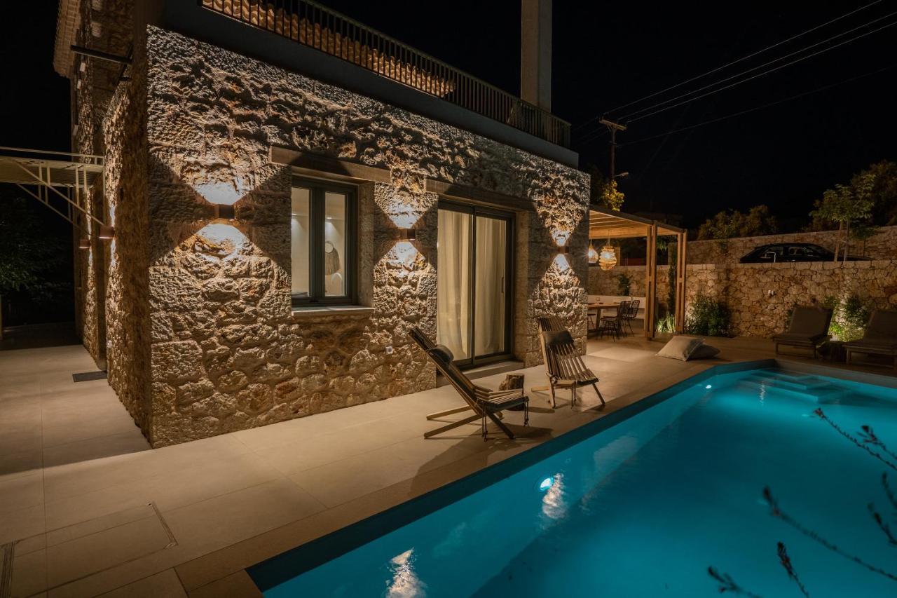 Papadria Villas - Modern Luxury Villas Near Kathisma Beach Tsoukaládhes Zewnętrze zdjęcie