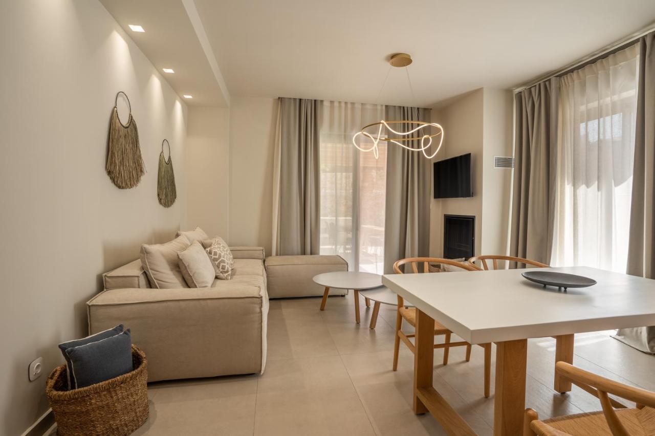 Papadria Villas - Modern Luxury Villas Near Kathisma Beach Tsoukaládhes Zewnętrze zdjęcie