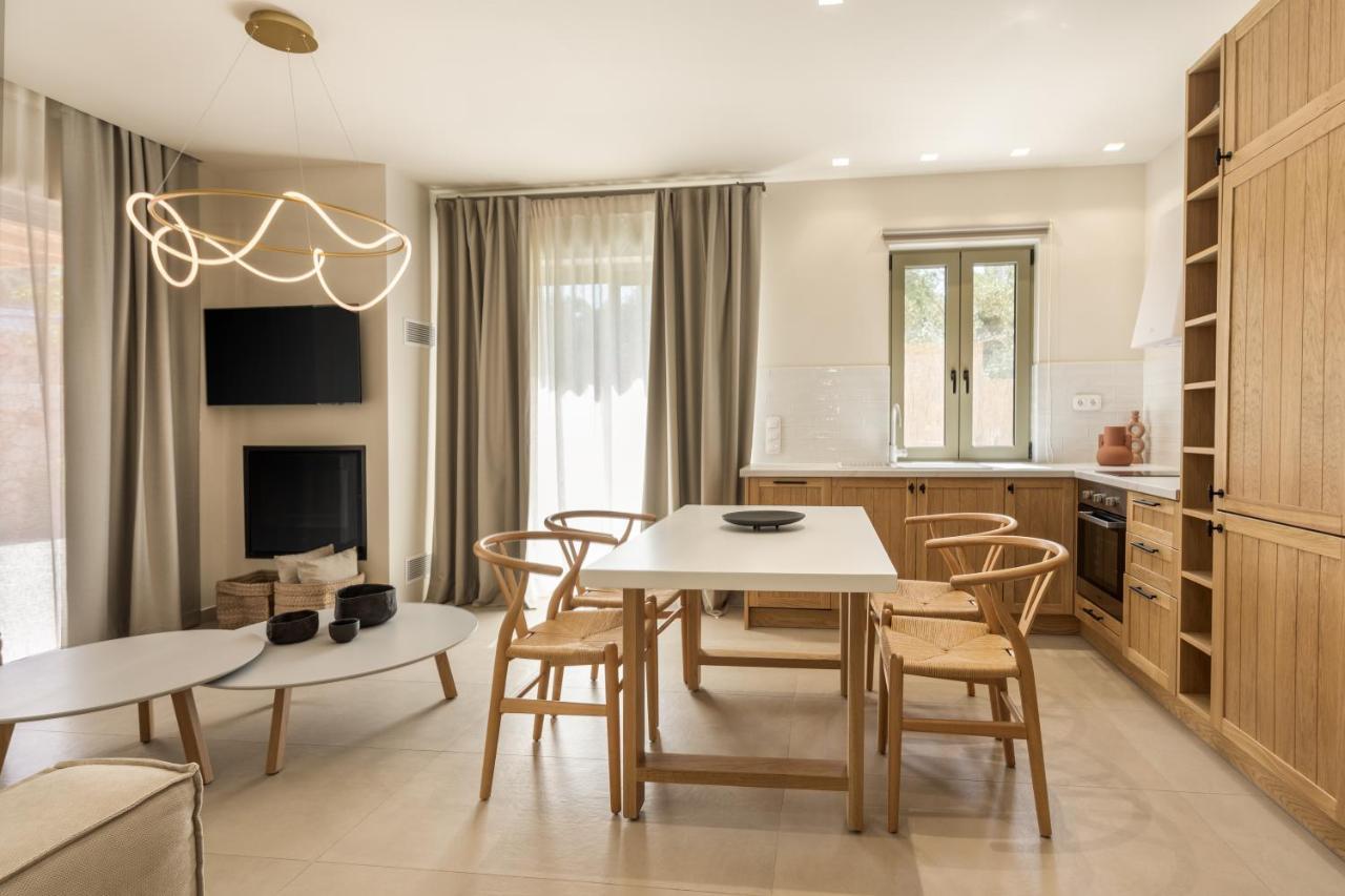 Papadria Villas - Modern Luxury Villas Near Kathisma Beach Tsoukaládhes Zewnętrze zdjęcie